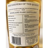 THE KEEPERS of THE QUAICH（お酒）の商品画像 - 査定依頼日：2021年4月21日 - 最高査定価格：45,000円