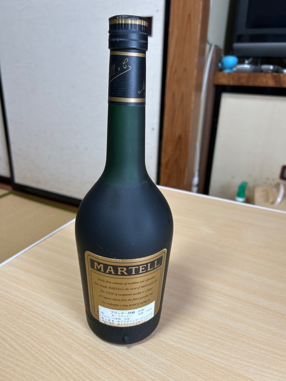 vsop（お酒）の商品画像 - 査定依頼日：2026年5月4日 - 最高査定価格：6,500円