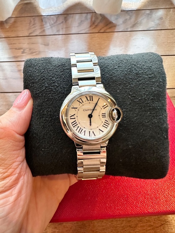 カルティエ バロンブルー WSBB006（高級時計）の商品画像 - 査定依頼日：2025年7月24日 - 最高査定価格：550,000円