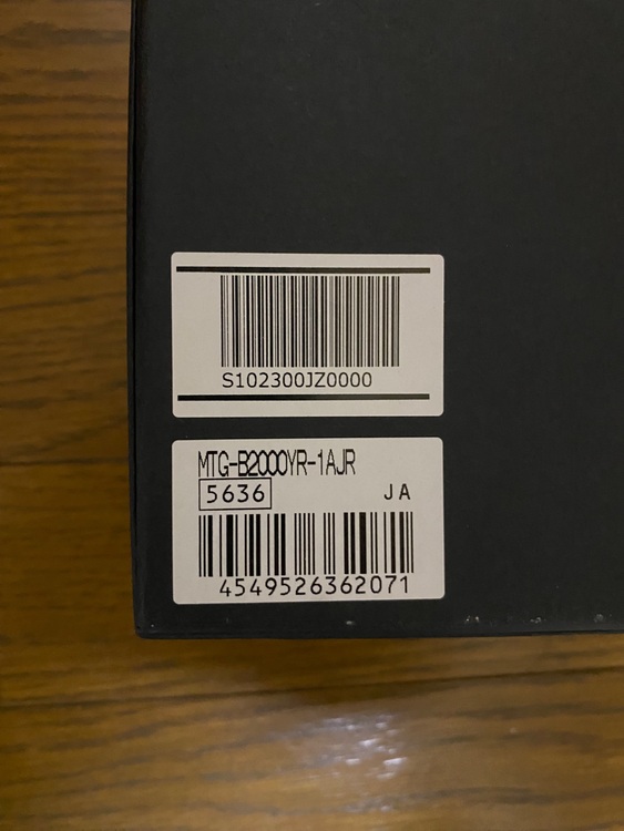  MTG-B2000YR-1AJR（高級時計）の商品画像 - 査定依頼日：2025年9月5日 - 最高査定価格：80,000円