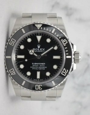 Rolex Submariner No Date 124060（高級時計）の商品画像 - 査定依頼日：2026年5月9日 - 最高査定価格：2,150,000円