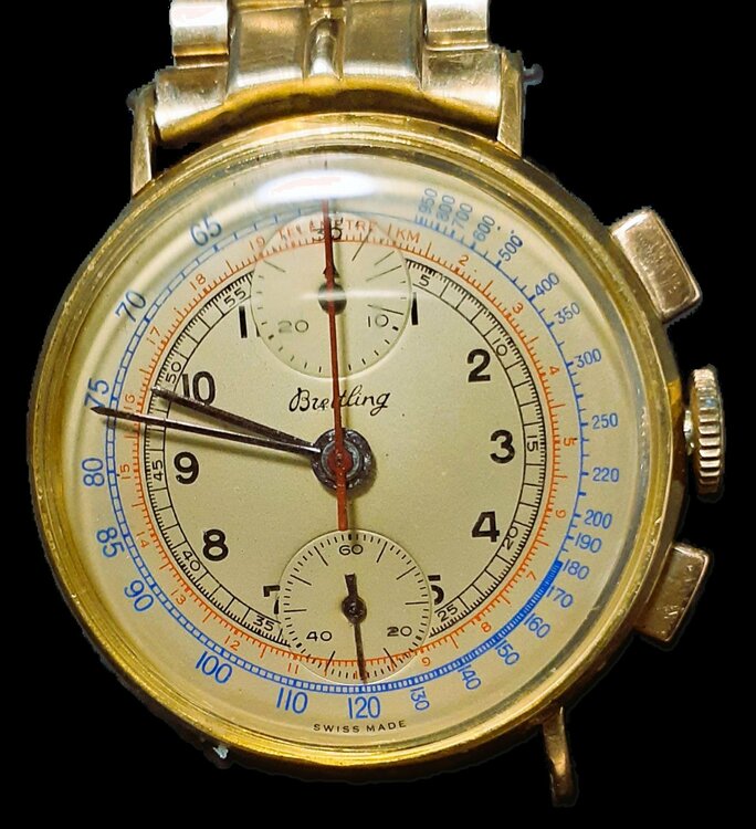 ﾌﾞﾗｲﾄﾘﾝｸﾞRef173クロノグラフ18K無垢（高級時計）の商品画像 - 査定依頼日：2025年12月9日 - 最高査定価格：650,000円