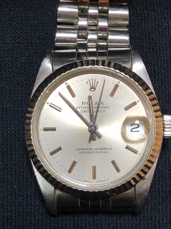 ロレックス デイトジャスト 16220X5691161622（高級時計）の商品画像 - 査定依頼日：2026年1月18日 - 最高査定価格：800,000円