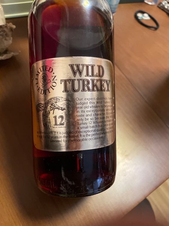 ウイスキー ワイルドターキー（お酒）の商品画像 - 査定依頼日：2026年8月27日 - 最高査定価格：168,000円