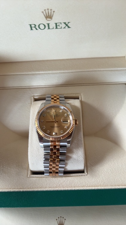 ロレックス デイトジャスト 116233（高級時計）の商品画像 - 査定依頼日：2025年10月27日 - 最高査定価格：1,550,000円