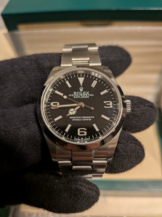 エクスプローラー（高級時計）の商品画像 - 査定依頼日：2026年2月6日 - 最高査定価格：1,290,000円