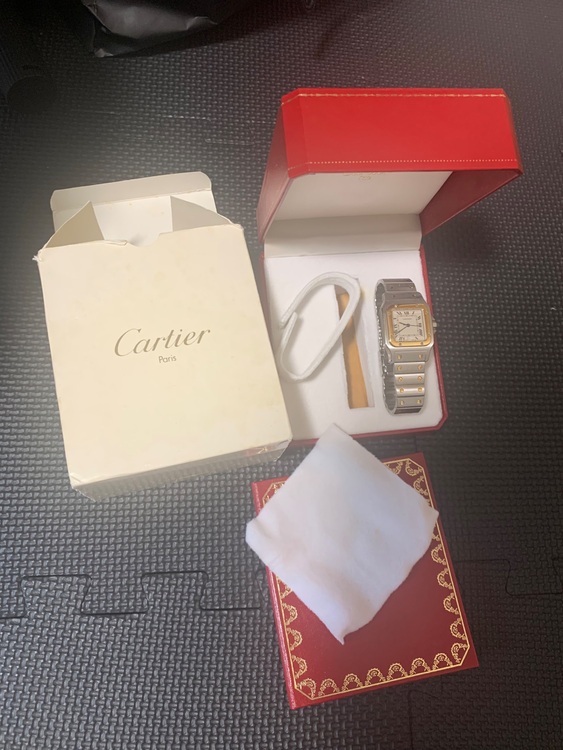 カルティエ サントス W20011C（高級時計）の商品画像 - 査定依頼日：2025年6月24日 - 最高査定価格：550,000円