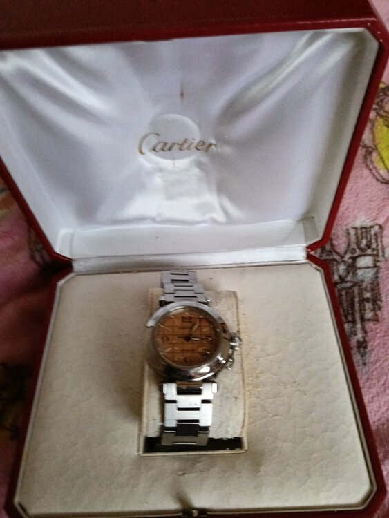 カルティエ パシャ （高級時計）の商品画像 - 査定依頼日：2026年3月25日 - 最高査定価格：400,000円