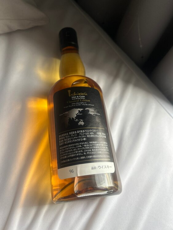 ウイスキー イチローズモルト （お酒）の商品画像 - 査定依頼日：2025年5月13日 - 最高査定価格：5,000円