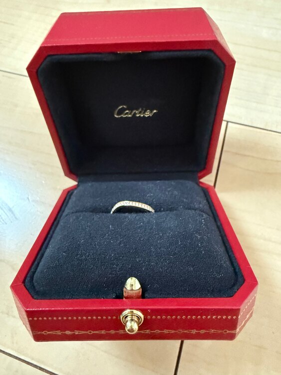 カルティエ指輪（金・貴金属）の商品画像 - 査定依頼日：2025年5月14日 - 最高査定価格：82,000円