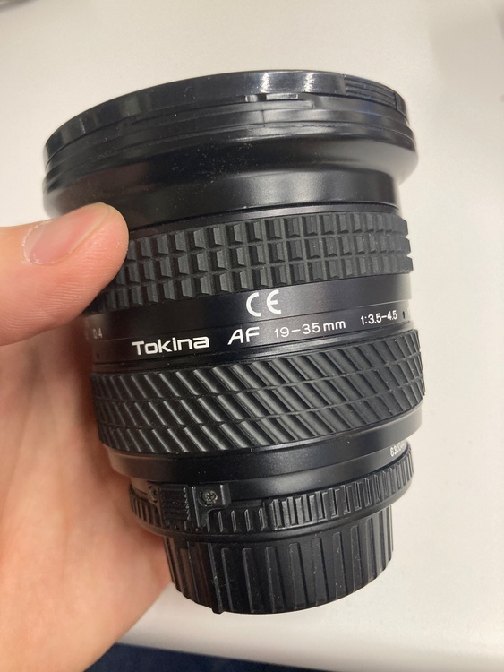 tokina AF19-35（カメラ）の商品画像 - 査定依頼日：2026年2月7日 - 最高査定価格：1,100円