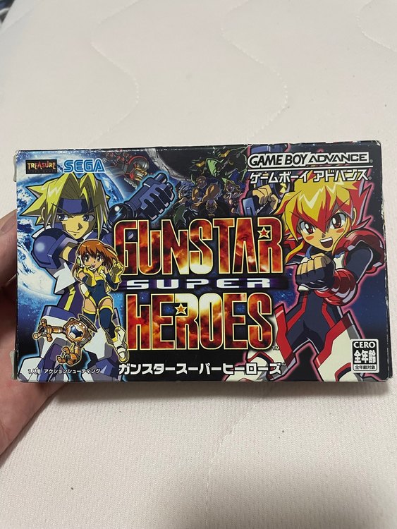 ガンスタースーパーヒーローズ（ゲーム機本体・ゲームソフト）の商品画像 - 査定依頼日：2022年8月17日 - 最高査定価格：4,000円