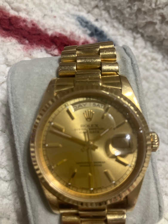 ロレックス デイデイト 30年前位前のか（高級時計）の商品画像 - 査定依頼日：2026年2月10日 - 最高査定価格：3,000,000円