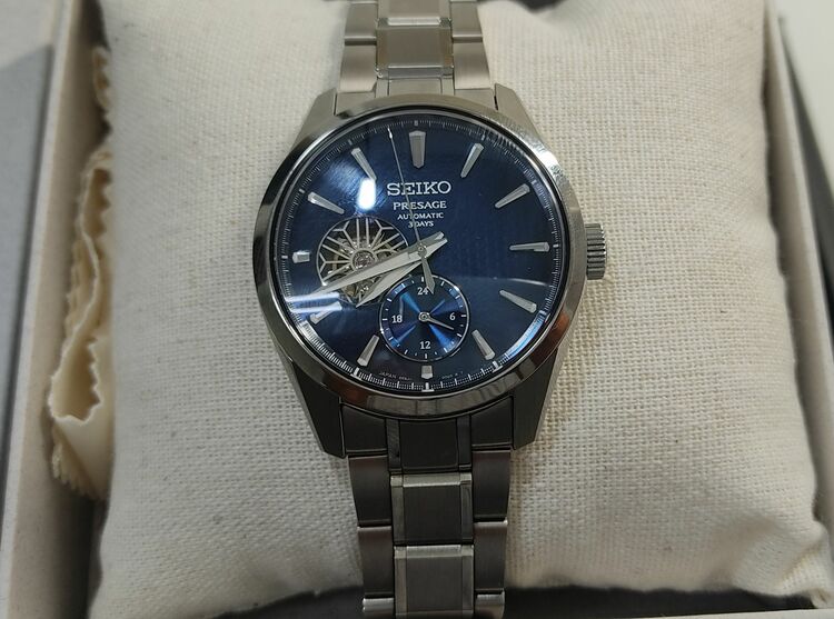 プレザージュ自動巻SARJ003（高級時計）の商品画像 - 査定依頼日：2025年9月3日 - 最高査定価格：70,000円