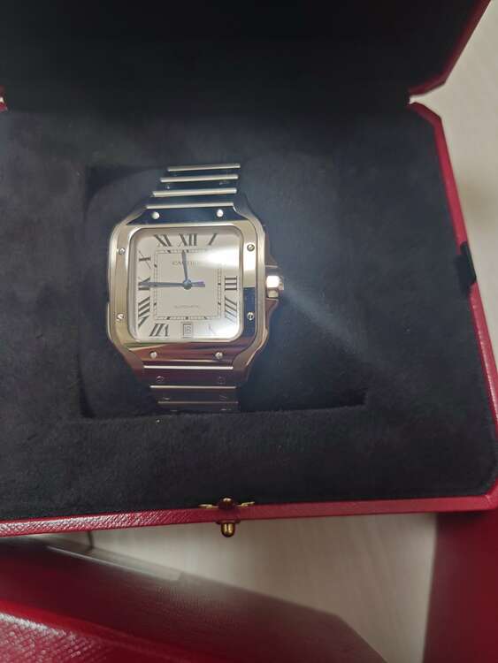 カルティエ サントス wssa0018（高級時計）の商品画像 - 査定依頼日：2025年4月26日 - 最高査定価格：900,000円