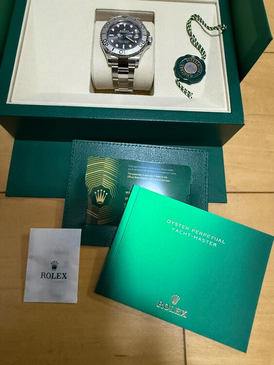 ロレックス ヨットマスター 26862（高級時計）の商品画像 - 査定依頼日：2025年5月24日 - 最高査定価格：1,800,000円