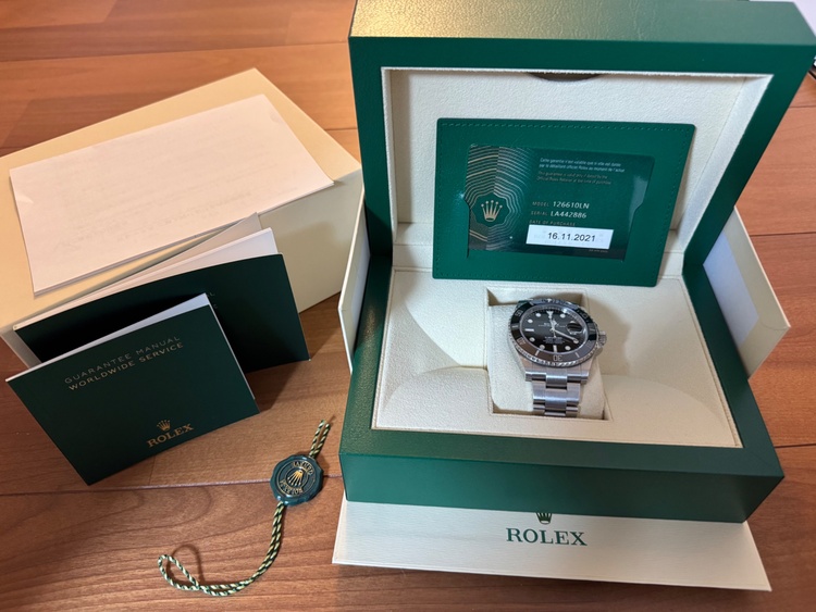 ロレックス サブマリーナー 126610lm（高級時計）の商品画像 - 査定依頼日：2026年2月12日 - 最高査定価格：2,300,000円