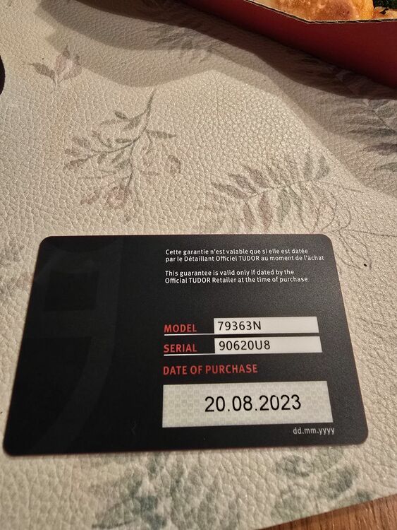 チューダー ブラックベイ 79363N（高級時計）の商品画像 - 査定依頼日：2025年10月7日 - 最高査定価格：630,000円