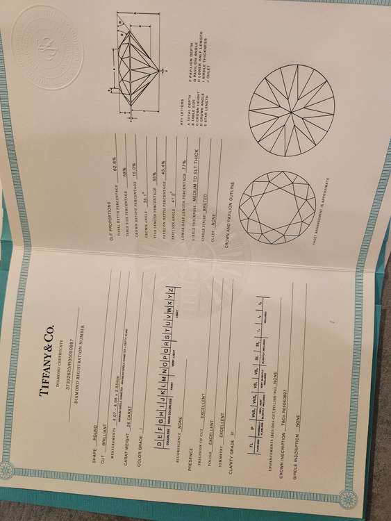 ティファニー セッティング（宝石）の商品画像 - 査定依頼日：2023年7月31日 - 最高査定価格：80,000円