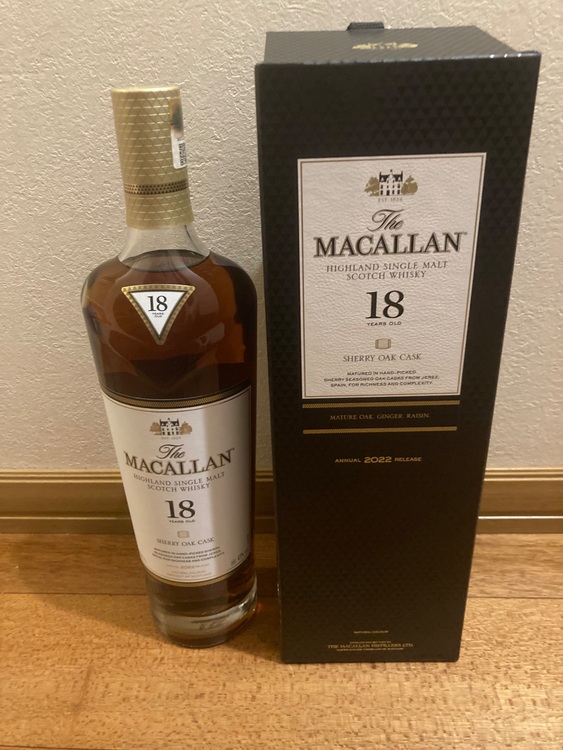 ウイスキー マッカラン （お酒）の商品画像 - 査定依頼日：2025年9月24日 - 最高査定価格：35,000円