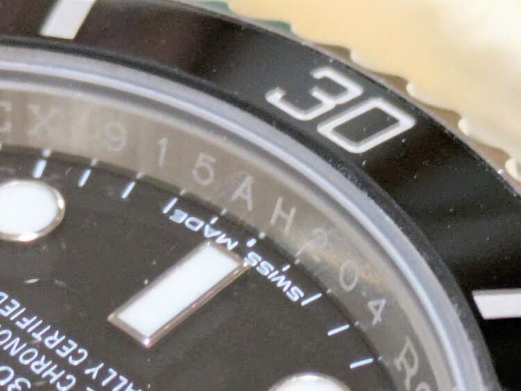 ロレックス サブマリーナー 116610LN（高級時計）の商品画像 - 査定依頼日：2025年5月20日 - 最高査定価格：1,600,000円