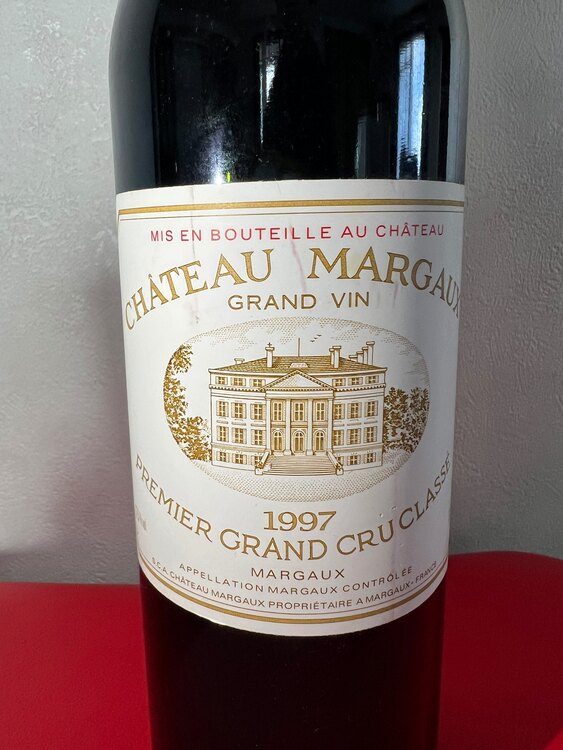 Ch.Margaux 1997 750ml（お酒）の商品画像 - 査定依頼日：2025年2月22日 - 最高査定価格：38,000円
