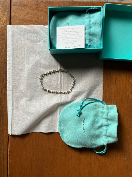 ティファニー　ハードウェア　マイクロリンクブレスレット（金・貴金属）の商品画像 - 査定依頼日：2025年4月15日 - 最高査定価格：100,000円