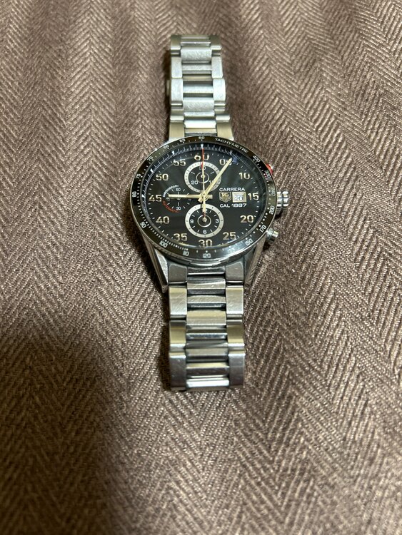 タグホイヤー カレラ （高級時計）の商品画像 - 査定依頼日：2025年3月20日 - 最高査定価格：180,000円