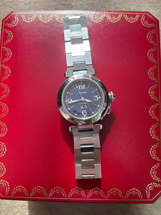 カルティエ パシャ W31047M（高級時計）の商品画像 - 査定依頼日：2024年12月30日 - 最高査定価格：220,000円