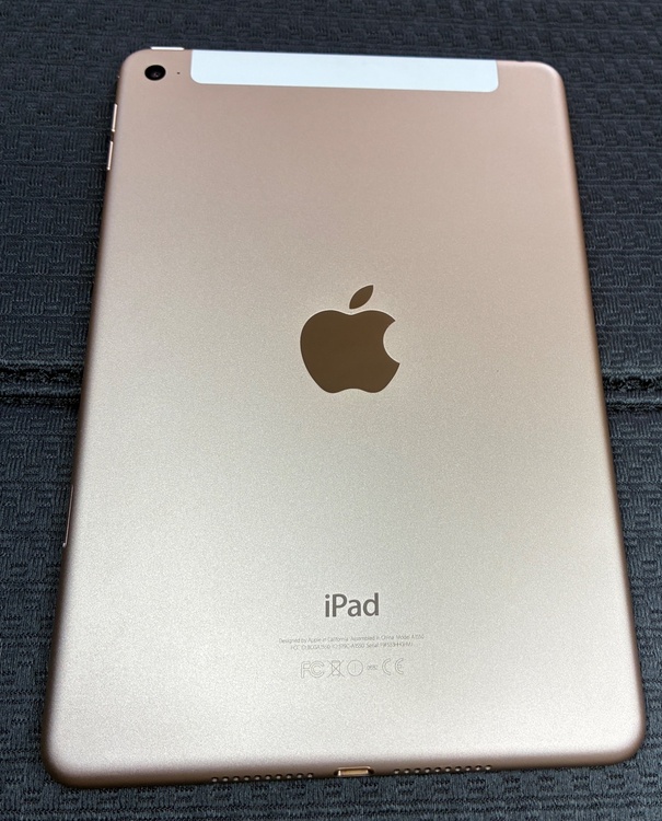 iPad mini4  16GBゴールド（PC・タブレット）の商品画像 - 査定依頼日：2026年4月17日 - 最高査定価格：3,000円