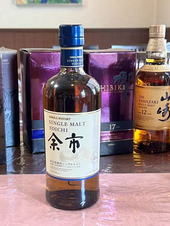 余市（お酒）の商品画像 - 査定依頼日：2025年5月20日 - 最高査定価格：5,000円