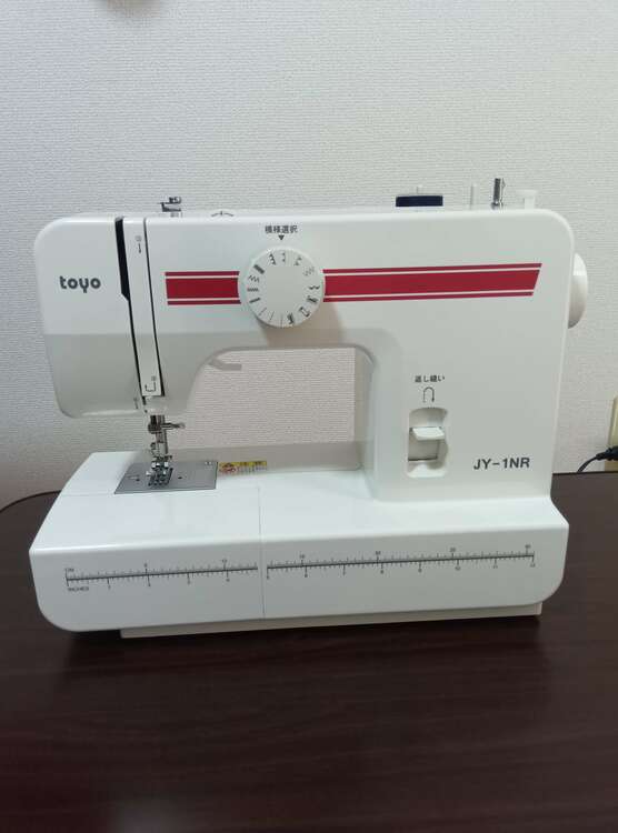 toyoミシン　JY-1N型（家電）の商品画像 - 査定依頼日：2025年1月9日 - 最高査定価格：500円