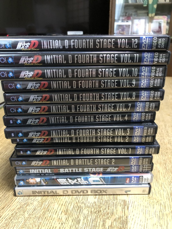 イニシャルDのDVD （CD・DVD）の商品画像 - 査定依頼日：2021年1月10日 - 最高査定価格：21,500円