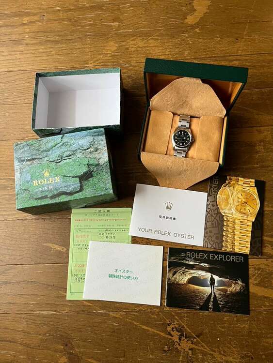 ロレックス エクスプローラー 14270　U58998（高級時計）の商品画像 - 査定依頼日：2025年5月15日 - 最高査定価格：820,000円