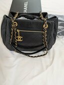 デニム＆カーフレザー　チェーンショルダー（ブランドバッグ）の商品画像 - 査定依頼日：2026年3月22日 - 最高査定価格：230,000円