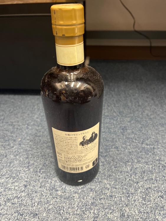 竹鶴　17年（お酒）の商品画像 - 査定依頼日：2025年12月1日 - 最高査定価格：27,000円