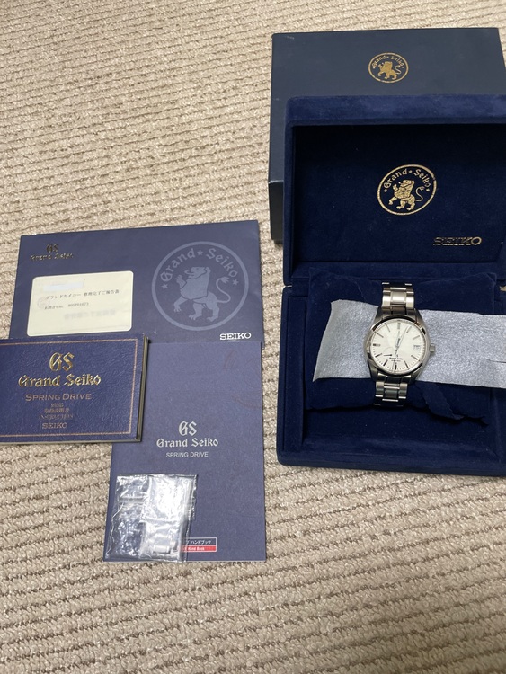 セイコー スプリントドライブ 9R65−0AR00（高級時計）の商品画像 - 査定依頼日：2025年9月15日 - 最高査定価格：350,000円