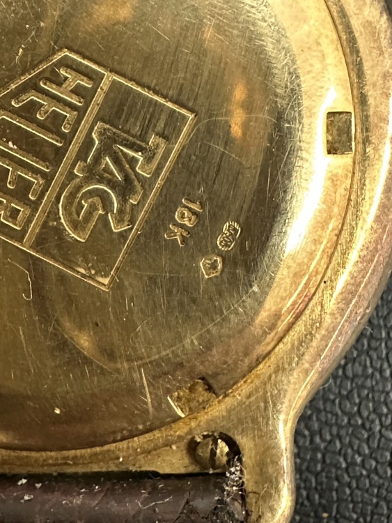 18K VG HEUER Chronometer WH514（高級時計）の商品画像 - 査定依頼日：2025年12月15日 - 最高査定価格：850,000円