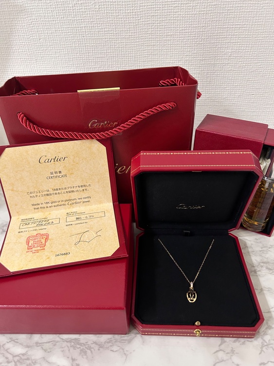 カルティエ ネックレス（金・貴金属）の商品画像 - 査定依頼日：2025年9月24日 - 最高査定価格：170,000円