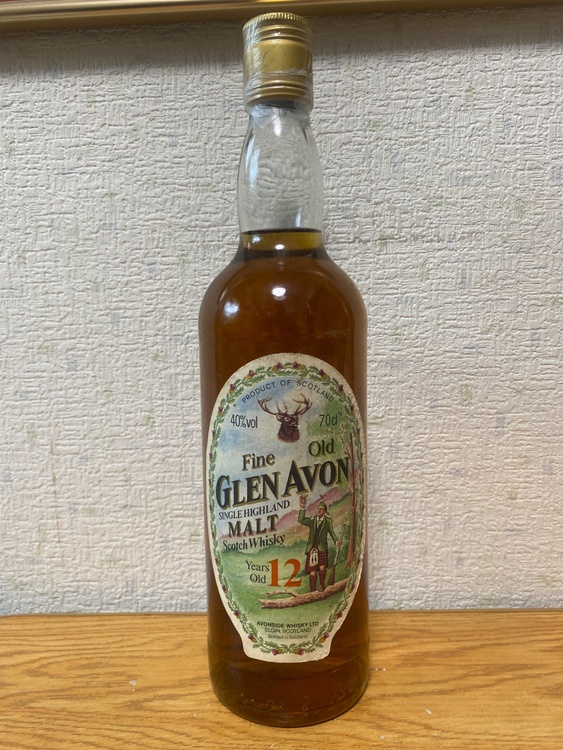 GLEN AVON グレン エイボン 12年 700ml40%（お酒）の商品画像 - 査定依頼日：2026年1月7日 - 最高査定価格：15,000円
