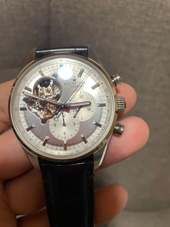 ゼニス その他 03.2040.4061/01.c49（高級時計）の商品画像 - 査定依頼日：2023年8月24日 - 最高査定価格：500,000円