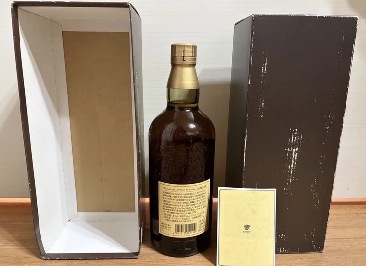 ウイスキー サントリー山崎 （お酒）の商品画像 - 査定依頼日：2026年1月20日 - 最高査定価格：21,500円