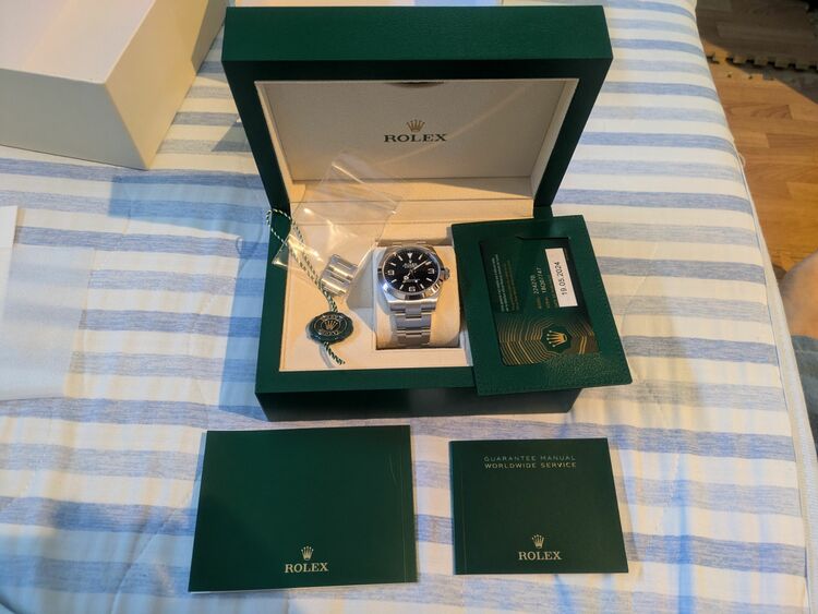 ロレックス エクスプローラー 22427（高級時計）の商品画像 - 査定依頼日：2025年6月17日 - 最高査定価格：1,260,000円