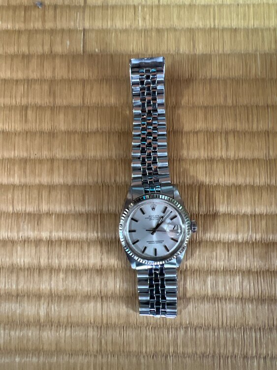 ロレックス デイトジャスト 1601/（高級時計）の商品画像 - 査定依頼日：2025年2月7日 - 最高査定価格：600,000円