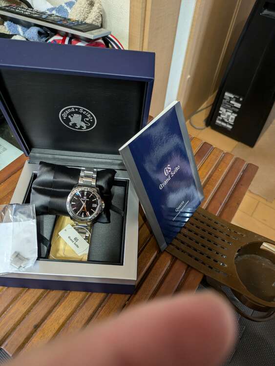 グランドセイコーGmT（高級時計）の商品画像 - 査定依頼日：2025年5月14日 - 最高査定価格：210,000円