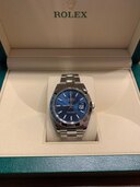 デイトジャスト41  ブルー（高級時計）の商品画像 - 査定依頼日：2024年12月30日 - 最高査定価格：1,300,000円