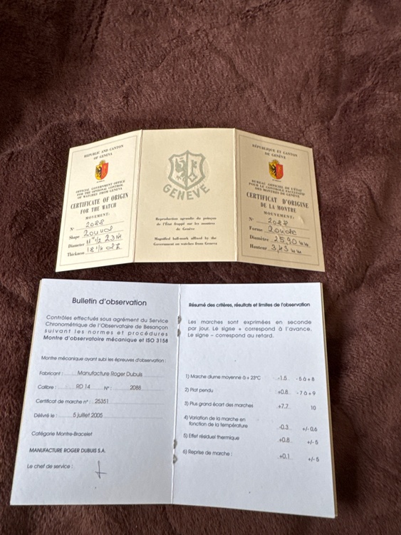 ロジェ・デュブイ イージーダイバー ＳＥ4（高級時計）の商品画像 - 査定依頼日：2026年4月3日 - 最高査定価格：100,000円