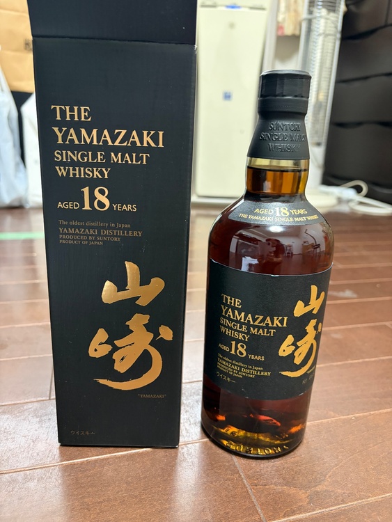 ウイスキー サントリー山崎（お酒）の商品画像 - 査定依頼日：2026年7月5日 - 最高査定価格：95,000円
