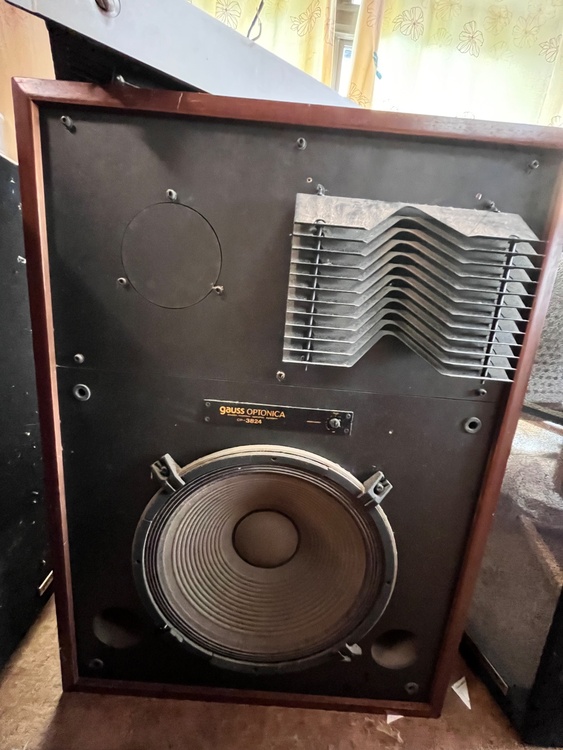 gauss optonica cp-3824（オーディオ・スピーカー）の商品画像 - 査定依頼日：2026年9月13日 - 最高査定価格：100,000円