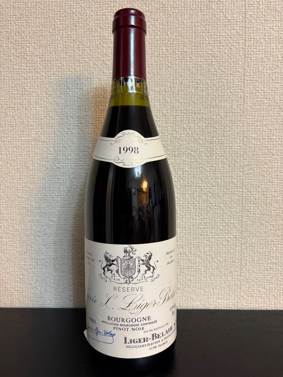 リジェ ベレール レゼルヴ キュヴェ X ピノノワール 750ml （お酒）の商品画像 - 査定依頼日：2026年4月1日